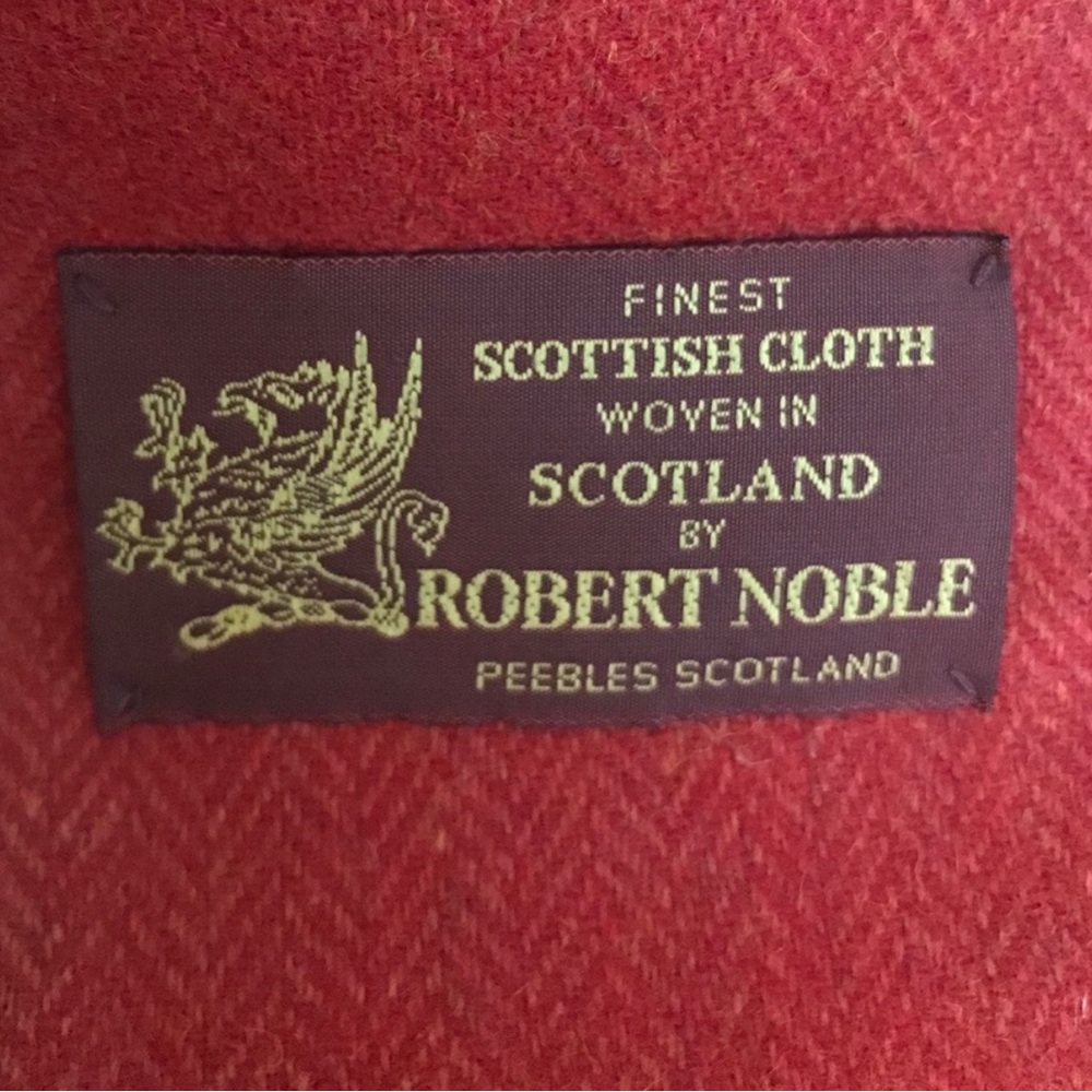 J. Crew Scottish Robert Noble Red Blazer 0 - Picture 8 of 11
